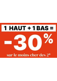 Prospectus Bonobo CARCASSONNE : 1 Haut + 1 Bas pour vous faire plaisir