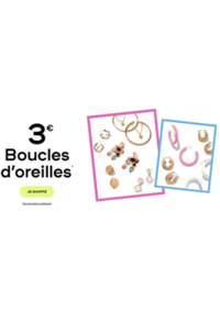 Prospectus Claire's LA VALETTE DU VAR : Boucles d'oreilles
