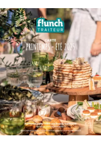Prospectus Flunch CHALEZEULE : Carte printemps été 2025