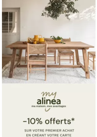Prospectus Alinéa LIMOGES : 10% offerts