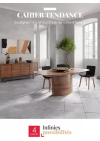 Prospectus 4 pieds HERBLAY : Cahier tendance