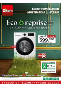 Prospectus Gitem Falaise : Eco Reprise 2025