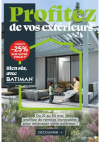 Prospectus Batiman Gognies-Chaussée : Profitez de vos extérieurs