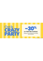 Prospectus Tape à l'oeil : C'est la CRAZY PARTY