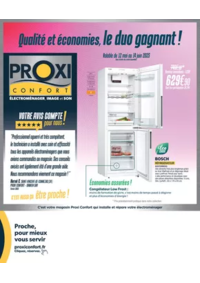 Prospectus Proxi Confort SURGERES : Qualité et économies, le duo gagnant!