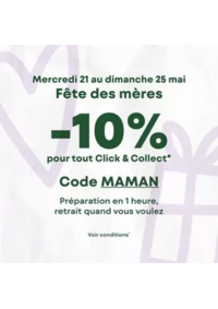 Prospectus Nature & Découvertes LILLE CC Euralille : Fête des mères