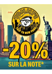Prospectus Tommy's Café ÉCHIROLLES  : Tommy’s -20% de réduction