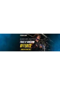 Prospectus Fitness Park Nantes : Frais d'adhésion offerts