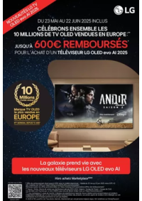 Prospectus BeDigital Epinal : LG TV EVO AI 2025