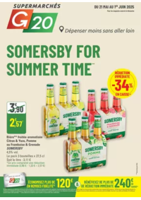Prospectus G20 CRETEIL C.Cial La Levrière : SOMERSBY FOR SUMMERTIME