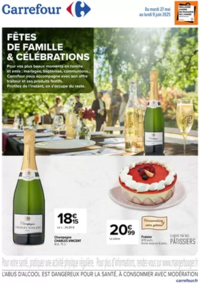 Prospectus Carrefour ANGLET : FETES DE FAMILLE ET CEREMONIES : DECOUVREZ NOS OFFRES