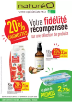 Prospectus NaturéO : Votre fidélité récompensée sur une sélection de produits