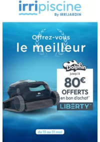 Prospectus irrijardin CLERMONT L HERAULT : Profitez d'offres exceptionnelles pour préparer votre été