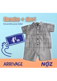 Prospectus Noz Guingamp : Chemise + short