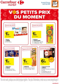 Prospectus Carrefour Market VILLERS COTTERETS : LES PETITS PRIX DU MOMENT !
