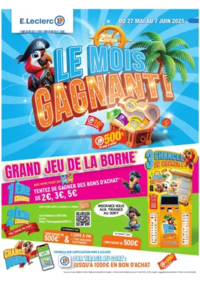 Prospectus E.Leclerc JARDRES : LE MOIS GAGNANT 2