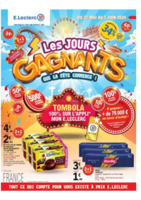 Prospectus E.Leclerc PINEUILH : DEPENSER MOINS 10 GV - MIXTE