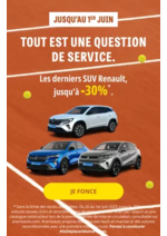 Prospectus Aramis : Les derniers SUV Renault, jusqu'à -30%