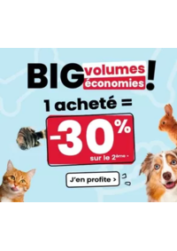 Prospectus Animalis Sorgues : Big Volumes | 2ème à -30% identique