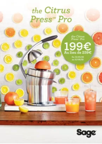 Prospectus BeDigital La Baule : SAGE PROMO CITRUS PRESS PRO