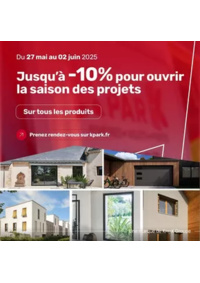 Prospectus K par K BRIE-COMTE-ROBERT : Jusqu'à -10% pour ouvrir la saison des projets