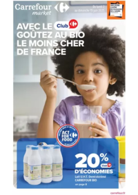 Prospectus Carrefour Market AVRILLE : GOÛTEZ AU BIO