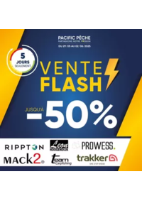Prospectus Pacific Pêche ANGERS : Vente Flash 100% Carpe