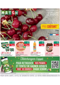 Prospectus Supermarchés Match Wissembourg Pépinière : C'EST TOUS LES JOURS LE MARCHÉ