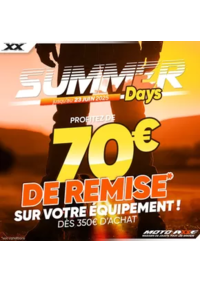 Prospectus Moto Axxe ST MITRE LES REMPARTS / MARTIGUES : L’été s’annonce brûlant... et les remises aussi !