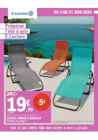 Prospectus E.Leclerc THOUARS : SELECTION DEPART EN VACANCES