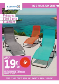 Prospectus E.Leclerc CHATELLERAULT : SELECTION DEPART EN VACANCES