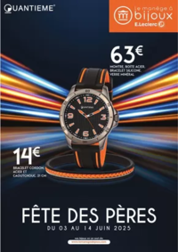 Prospectus Le Manège à Bijoux E.Leclerc SEZANNE : FETE DES PERES