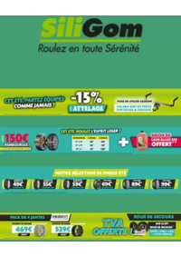 Prospectus Siligom VINZIER : SILIGOM, votre expert du pneu et de l'entretien