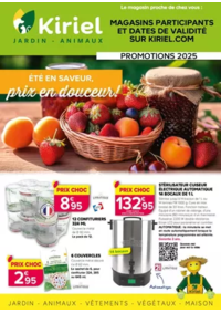 Prospectus Kiriel COLEMBERT : Eté saveur, prix en douceur !