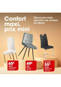 Prospectus Basika Saint-Brice : Confort maxi, prix mini