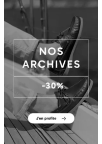 Prospectus TBS Paris 17 - Ternes : Archives Chaussures Homme