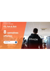Prospectus L'Orange bleue Fitness Surgères : 8 semaines offertes