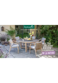Prospectus botanic Brétigny sur Orge : DOSSIER DE PRESSE MOBILIER DE JARDIN 2025