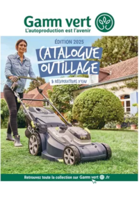 Prospectus Gamm vert CLERMONT : CATALOGUE OUTILLAGE