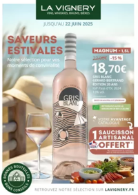 Prospectus La Vignery marquette lez Lille : Saveurs estivales