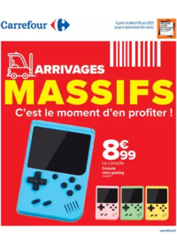 Prospectus Carrefour city PARIS 42 avenue de la Motte Picquet : ARRIVAGES MASSIFS