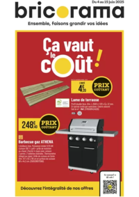 Prospectus Bricorama JARDRES : Ça vaut le coût!