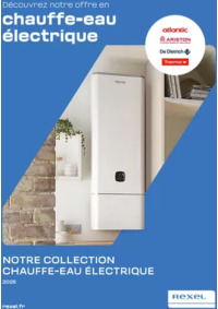 Prospectus Rexel PARIS : NOTRE COLLECTION CHAUFFE-EAU ÉLECTRIQUE 2025