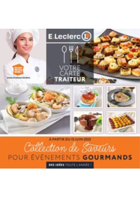 Prospectus E.Leclerc Saint Georges : CARTE TRAITEUR PERM