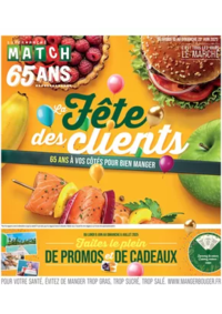 Prospectus Supermarchés Match Charmes : La Fête des clients