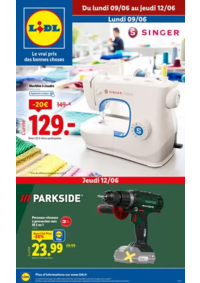 Prospectus Lidl : Cuisine, salle de bain, matériels créatifs… Équipez-vous chez Lidl à petits prix !