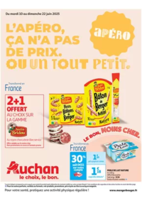Prospectus Auchan MANOSQUE : L'apéro, ça n'a pas de prix. Ou un tout petit.