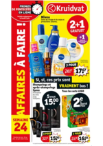 Prospectus Kruidvat : Si, si, ces prix sont VRAIMENT bas !