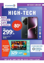 Prospectus Espace culturel E.Leclerc : E.Leclerc Espace Culturel HIGH-TECH JUIN