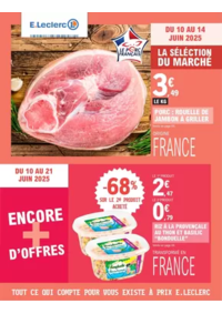 Prospectus E.Leclerc SAINT LOUP : TRAFIC POUVOIR ACHAT 7 - MIXTE